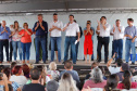 O governador Carlos Massa Ratinho Junior entrega  200 casas a famílias de Jaguariaíva. 