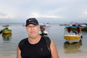 Ilha do Mel - Leonardo Leal, turista.Paranaguá, 10-01-20.Foto: Arnaldo Alves / AEN.