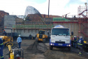 As obras da Pequena Central Hidrelétrica Bela Vista avançam rapidamente em Verê, no sudoeste do Paraná. Esta semana, as equipes iniciam o lançamento  de concreto na barragem e no vertedouro que ficam no leito do rio Chopim.
Foto: Copel