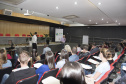 Um novo grupo de 35 servidores públicos estaduais está participando do curso de integração funcional para iniciar suas atividades no quadro executivo do poder estadual. A Escola de Gestão do Paraná preparou a formação - que tem 40 horas de duração – e visa apresentar aos novos servidores as diferentes instâncias do executivo estadual. Foto:
Carlos Winnikes/SEAP
