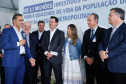 A primeira unidade de cuidados paliativos do Sul do Brasil com atendimento pelo Sistema Único de Saúde (SUS), o Hospice Erasto Gaertner, foi inaugurada nesta sexta-feira (24), em Curitiba, com a presença do governador Carlos Massa Ratinho Junior. Foto: Rodrigo Felix Leal