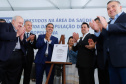 A primeira unidade de cuidados paliativos do Sul do Brasil com atendimento pelo Sistema Único de Saúde (SUS), o Hospice Erasto Gaertner, foi inaugurada nesta sexta-feira (24), em Curitiba, com a presença do governador Carlos Massa Ratinho Junior. Foto: Rodrigo Felix Leal