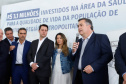 A primeira unidade de cuidados paliativos do Sul do Brasil com atendimento pelo Sistema Único de Saúde (SUS), o Hospice Erasto Gaertner, foi inaugurada nesta sexta-feira (24), em Curitiba, com a presença do governador Carlos Massa Ratinho Junior. Foto: Rodrigo Felix Leal