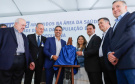 A primeira unidade de cuidados paliativos do Sul do Brasil com atendimento pelo Sistema Único de Saúde (SUS), o Hospice Erasto Gaertner, foi inaugurada nesta sexta-feira (24), em Curitiba, com a presença do governador Carlos Massa Ratinho Junior. Foto: Rodrigo Felix Leal