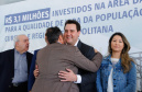 A primeira unidade de cuidados paliativos do Sul do Brasil com atendimento pelo Sistema Único de Saúde (SUS), o Hospice Erasto Gaertner, foi inaugurada nesta sexta-feira (24), em Curitiba, com a presença do governador Carlos Massa Ratinho Junior. Foto: Rodrigo Felix Leal
