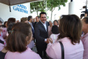 A primeira unidade de cuidados paliativos do Sul do Brasil com atendimento pelo Sistema Único de Saúde (SUS), o Hospice Erasto Gaertner, foi inaugurada nesta sexta-feira (24), em Curitiba, com a presença do governador Carlos Massa Ratinho Junior. Foto: José Fernando Ogura/AEN