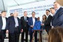 A primeira unidade de cuidados paliativos do Sul do Brasil com atendimento pelo Sistema Único de Saúde (SUS), o Hospice Erasto Gaertner, foi inaugurada nesta sexta-feira (24), em Curitiba, com a presença do governador Carlos Massa Ratinho Junior. Foto: José Fernando Ogura/AEN