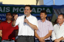 Quarenta e duas famílias carentes de Novo Itacolomi receberam nesta sexta-feira (24) casas populares construídas pelo Governo do Estado. O Residencial João Rossatto foi inaugurado pelo governador Carlos Massa Ratinho Junior e recebeu R$ 2,4 milhões de investimentos por meio do programa Nossa Gente.
foto Gilson Abreu/Aen