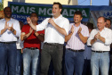 Quarenta e duas famílias carentes de Novo Itacolomi receberam nesta sexta-feira (24) casas populares construídas pelo Governo do Estado. O Residencial João Rossatto foi inaugurado pelo governador Carlos Massa Ratinho Junior e recebeu R$ 2,4 milhões de investimentos por meio do programa Nossa Gente.
foto Gilson Abreu/Aen