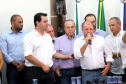 GOVERNADOR REPASSA RECURSOS EM CIANORTE.
O governador Carlos Massa Ratinho Junior assinou neste sábado (25), a homologação para ordem de serviços de pavimentação de ruas e avenidas em Cianorte, região noroeste do Paraná. Participaram da solenidade: prefeito de Cianorte, Claudemir Romero Bongiorno; os secretários: de Desenvolvimento Urbano, João Carlos Ortega; de Desenvolvimento Sustentável e Turismo, Márcio Nunes; entre outros.
Cianorte, 25-01-20.
Foto: Arnaldo Alves / AEN.
