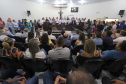 GOVERNADOR REPASSA RECURSOS EM CIANORTE.
O governador Carlos Massa Ratinho Junior assinou neste sábado (25), a homologação para ordem de serviços de pavimentação de ruas e avenidas em Cianorte, região noroeste do Paraná. Participaram da solenidade: prefeito de Cianorte, Claudemir Romero Bongiorno; os secretários: de Desenvolvimento Urbano, João Carlos Ortega; de Desenvolvimento Sustentável e Turismo, Márcio Nunes; entre outros.
Cianorte, 25-01-20.
Foto: Arnaldo Alves / AEN.
