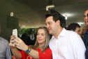 GOVERNADOR REPASSA RECURSOS EM CIANORTE.
O governador Carlos Massa Ratinho Junior assinou neste sábado (25), a homologação para ordem de serviços de pavimentação de ruas e avenidas em Cianorte, região noroeste do Paraná. Participaram da solenidade: prefeito de Cianorte, Claudemir Romero Bongiorno; os secretários: de Desenvolvimento Urbano, João Carlos Ortega; de Desenvolvimento Sustentável e Turismo, Márcio Nunes; entre outros.
Cianorte, 25-01-20.
Foto: Arnaldo Alves / AEN.
