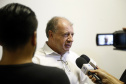 Umuarama recebe mais de 15 milhoes de reais em obras, alem de 900 mil para implementacao de um parque urbano, assinam os recursos os secretarios Joao Carlos Ortega e Marcio Nunes que representaram o governador Carlos Massa Ratinho Junior.
Foto Gilson Abreu/Aen