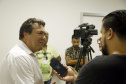 Umuarama recebe mais de 15 milhoes de reais em obras, alem de 900 mil para implementacao de um parque urbano, assinam os recursos os secretarios Joao Carlos Ortega e Marcio Nunes que representaram o governador Carlos Massa Ratinho Junior.
Foto Gilson Abreu/Aen