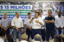 Umuarama recebe mais de 15 milhoes de reais em obras, alem de 900 mil para implementacao de um parque urbano, assinam os recursos os secretarios Joao Carlos Ortega e Marcio Nunes que representaram o governador Carlos Massa Ratinho Junior.
Foto Gilson Abreu/Aen