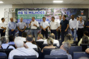 Umuarama recebe mais de 15 milhoes de reais em obras, alem de 900 mil para implementacao de um parque urbano, assinam os recursos os secretarios Joao Carlos Ortega e Marcio Nunes que representaram o governador Carlos Massa Ratinho Junior.
Foto Gilson Abreu/Aen