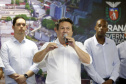 Umuarama recebe mais de 15 milhoes de reais em obras, alem de 900 mil para implementacao de um parque urbano, assinam os recursos os secretarios Joao Carlos Ortega e Marcio Nunes que representaram o governador Carlos Massa Ratinho Junior.
Foto Gilson Abreu/Aen