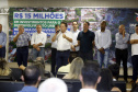 Umuarama recebe mais de 15 milhoes de reais em obras, alem de 900 mil para implementacao de um parque urbano, assinam os recursos os secretarios Joao Carlos Ortega e Marcio Nunes que representaram o governador Carlos Massa Ratinho Junior.
Foto Gilson Abreu/Aen