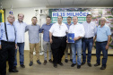 Umuarama recebe mais de 15 milhoes de reais em obras, alem de 900 mil para implementacao de um parque urbano, assinam os recursos os secretarios Joao Carlos Ortega e Marcio Nunes que representaram o governador Carlos Massa Ratinho Junior.
Foto Gilson Abreu/Aen