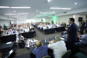 O governador Carlos Massa Ratinho Junior lançou nesta segunda-feira (27) o programa Descomplica Rural para agilizar os processos de licenciamento ambiental no campo. O objetivo é induzir o desenvolvimento sustentável com metodologia mais moderna, e permitir a geração de novos negócios e mais empregos.Foto: José Fernando Ogura/AEN