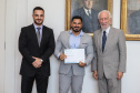 O vice governador Darci Piana empossa nesta terça-feira (28),membros do Conselho Estadual da Juventude. O CEJUV é um órgão colegiado de caráter consultivo, vinculado à Casa Civil por meio da assessoria especial para políticas públicas de juventude (AEJ), sendo composto por representantes da sociedade civil e do poder público com reconhecida atuação na defesa e promoção dos direitos da juventude.  Curitiba, 28/01/2020 -  Foto: Geraldo Bubniak/AEN