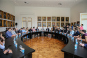 O vice governador Darci Piana empossa nesta terça-feira (28),membros do Conselho Estadual da Juventude. O CEJUV é um órgão colegiado de caráter consultivo, vinculado à Casa Civil por meio da assessoria especial para políticas públicas de juventude (AEJ), sendo composto por representantes da sociedade civil e do poder público com reconhecida atuação na defesa e promoção dos direitos da juventude.  Curitiba, 28/01/2020 -  Foto: Geraldo Bubniak/AEN
