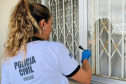 PCPR intensifica serviços papiloscópicos no Litoral. Foto: Policia Civil