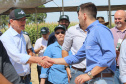 O secretário estadual da Agricultura e do Abastecimento, Norberto Ortigara, participou nesta quarta-feira (29), em Cambé, do 19º BelaSafra 2020, evento da Belagrícola que está apresentando as últimas tecnologias para maximizar a produtividade no campo. O diretor-presidente da Agência de Defesa Agropecuária do Paraná (Adapar), Otamir Cesar Martins, e o deputado estadual Tiago Amaral, também estiveram no evento. Foto: SEAB