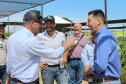 O secretário estadual da Agricultura e do Abastecimento, Norberto Ortigara, participou nesta quarta-feira (29), em Cambé, do 19º BelaSafra 2020, evento da Belagrícola que está apresentando as últimas tecnologias para maximizar a produtividade no campo. O diretor-presidente da Agência de Defesa Agropecuária do Paraná (Adapar), Otamir Cesar Martins, e o deputado estadual Tiago Amaral, também estiveram no evento. Foto: SEAB
