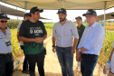 O secretário estadual da Agricultura e do Abastecimento, Norberto Ortigara, participou nesta quarta-feira (29), em Cambé, do 19º BelaSafra 2020, evento da Belagrícola que está apresentando as últimas tecnologias para maximizar a produtividade no campo. O diretor-presidente da Agência de Defesa Agropecuária do Paraná (Adapar), Otamir Cesar Martins, e o deputado estadual Tiago Amaral, também estiveram no evento. Foto: SEAB