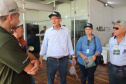 O secretário estadual da Agricultura e do Abastecimento, Norberto Ortigara, participou nesta quarta-feira (29), em Cambé, do 19º BelaSafra 2020, evento da Belagrícola que está apresentando as últimas tecnologias para maximizar a produtividade no campo. O diretor-presidente da Agência de Defesa Agropecuária do Paraná (Adapar), Otamir Cesar Martins, e o deputado estadual Tiago Amaral, também estiveram no evento. Foto: SEAB