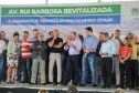 O Governador Carlos Massa Ratinho Junior entrega a ordem de serviço para as obras de duplicação do trecho Norte da Avenida Rui Barbosa, um dos principais eixos viários de São José dos Pinhais, na Região Metropolitana de Curitiba.  São José dos Pinhais, 29/01/2020 - Foto: Geraldo Bubniak/AEN