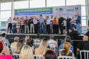 O Governador Carlos Massa Ratinho Junior entrega a ordem de serviço para as obras de duplicação do trecho Norte da Avenida Rui Barbosa, um dos principais eixos viários de São José dos Pinhais, na Região Metropolitana de Curitiba.  São José dos Pinhais, 29/01/2020 - Foto: Geraldo Bubniak/AEN