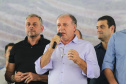 O Governador Carlos Massa Ratinho Junior entrega a ordem de serviço para as obras de duplicação do trecho Norte da Avenida Rui Barbosa, um dos principais eixos viários de São José dos Pinhais, na Região Metropolitana de Curitiba. Na foto, Secretário do Desenvolvimento Urbano - João Carlos Ortega.  São José dos Pinhais, 29/01/2020 - Foto: Geraldo Bubniak/AEN