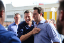 O Governador Carlos Massa Ratinho Junior entrega a ordem de serviço para as obras de duplicação do trecho Norte da Avenida Rui Barbosa, um dos principais eixos viários de São José dos Pinhais, na Região Metropolitana de Curitiba.  São José dos Pinhais, 29/01/2020 - Foto: Geraldo Bubniak/AEN
