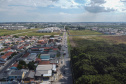 O Governador Carlos Massa Ratinho Junior entrega a ordem de serviço para as obras de duplicação do trecho Norte da Avenida Rui Barbosa, um dos principais eixos viários de São José dos Pinhais, na Região Metropolitana de Curitiba.  São José dos Pinhais, 29/01/2020 - Foto: Geraldo Bubniak/AEN