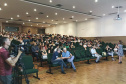 Desde o início da semana, equipe técnica da Secretaria da Saúde do Paraná percorre as regiões do estado que apresentam maiores índices de infestação de dengue para capacitação sobre o manejo clínico da doença.
Foto: SESA