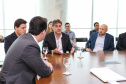 Projeto prevê a duplicação de aproximadamente seis quilômetros da rodovia, entre o posto da Polícia Rodoviária Federal (PRF) e o trevo do distrito de São João do Oeste. Projeto executivo será doado pela Associação Comercial e Industrial de Cascavel (ACIC)   Curitiba, 30/01/2020 - Foto: Geraldo Bubniak/AEN