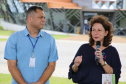 As mudas foram plantadas no Memorial do Rio Iguaçu, espaço mantido pela Sanepar para educação socioambiental
Foto: Sanepar