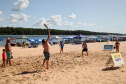 As atividades do Verão Maior, do Governo do Estado, também estão presentes na Costa Noroeste. Os balneários do Rio Paraná, que recebem milhares de turistas, principalmente em fim de semana, contam com reforço na área de segurança, orientações e testes rápidos feitos pelas equipes da Saúde, campeonatos e atividades de esporte e lazer.Foto: Ari Dias/AEN