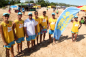 As atividades do Verão Maior, do Governo do Estado, também estão presentes na Costa Noroeste. Os balneários do Rio Paraná, que recebem milhares de turistas, principalmente em fim de semana, contam com reforço na área de segurança, orientações e testes rápidos feitos pelas equipes da Saúde, campeonatos e atividades de esporte e lazer.Foto: Ari Dias/AEN