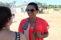 As atividades do Verão Maior, do Governo do Estado, também estão presentes na Costa Noroeste. Os balneários do Rio Paraná, que recebem milhares de turistas, principalmente em fim de semana, contam com reforço na área de segurança, orientações e testes rápidos feitos pelas equipes da Saúde, campeonatos e atividades de esporte e lazer.Foto: Ari Dias/AEN