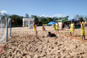 As atividades do Verão Maior, do Governo do Estado, também estão presentes na Costa Noroeste. Os balneários do Rio Paraná, que recebem milhares de turistas, principalmente em fim de semana, contam com reforço na área de segurança, orientações e testes rápidos feitos pelas equipes da Saúde, campeonatos e atividades de esporte e lazer.Foto: Ari Dias/AEN