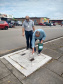 A Ceasa Curitiba realizou nesta semana mais uma etapa da campanha para eliminar criadouros do mosquito da dengue. As medidas preventivas começaram com a limpeza e retirada de entulhos, e de calhas do entorno do Mercado de Flores da unidade. Foto: Ceasa