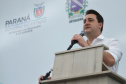 O governador Carlos Massa Ratinho Junior inaugurou nesta sexta-feira (31) a primeira escola técnica de operação florestal do Brasil, em Ortigueira, nos Campos Gerais. O Centro Estadual de Educação Profissional Florestal e Agrícola é fruto de uma parceria entre o Governo do Estado, a Klabin e a prefeitura. O investimento total foi de R$ 35 milhões, sendo R$ 12 milhões repassados pela Secretaria da Educação e do Esporte. Foto: José Fernando Ogura/AEN