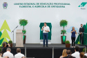 O governador Carlos Massa Ratinho Junior inaugurou nesta sexta-feira (31) a primeira escola técnica de operação florestal do Brasil, em Ortigueira, nos Campos Gerais. O Centro Estadual de Educação Profissional Florestal e Agrícola é fruto de uma parceria entre o Governo do Estado, a Klabin e a prefeitura. O investimento total foi de R$ 35 milhões, sendo R$ 12 milhões repassados pela Secretaria da Educação e do Esporte.