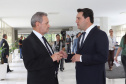 O governador Carlos Massa Ratinho Junior participa neste dia 03/02 da retomada dos trabalhos em plenário na Assembleia Legislativa do Paraná. Presentes: presidente da Assembleia Legislativa, dep. Ademar Traiano; presidente do Tribunal de Justiça, Adalberto Jorge Xisto Pereira; presidente do tribunal de Contas, Nestor Baptista; procurador Geral de Justiça, Ivonei Sfoggia; entre outros.
Curitiba, 03-02-20.
Foto: Arnaldo Alves / AEN.
