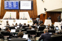 Ratinho Junior destacou que Assembleia foi importante para que o Governo do Estado pudesse modernizar a máquina pública ao longo dos primeiros 12 meses de mandato, garantindo reformas que o Estado precisava fazer.

Foto: Rodrigo Felix Leal