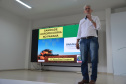 Secretário da Agricultura apresentou os passos dados pelo Estado nos últimos anos para a conquista de novos mercados mundiais. Ele também fez histórico dos avanços do Paraná nesta área, nos últimos anos. Foto: Evandro Fadel/SEAB