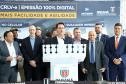 O governador Carlos Massa Ratinho Junior lança nesta terça-feira (04), no Palácio Iguaçu, o Certificado de Registro de Licenciamento de Veículo em meio eletrônico (CRLV-e). Assim, os cidadãos não precisam mais aguardar a chegada do documento do carro em casa ou 2ª via em caso de perda.
Foto: José Fernando Ogura/AEN